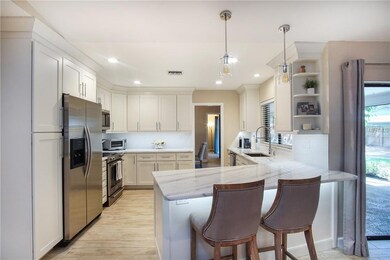 Brand New Kitchen with breakfast bar and under cou
