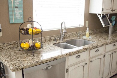 Granite Counters/SS Dual Sinks