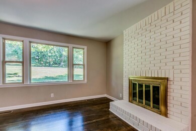 Great natural light from the large picture window