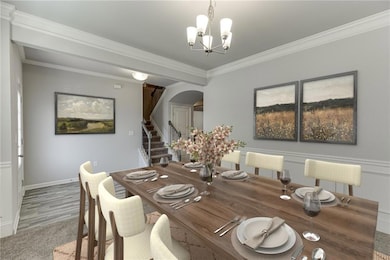 Dining room or flex space-Virtually staged as dini
