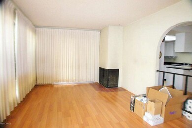 living room with fireplace