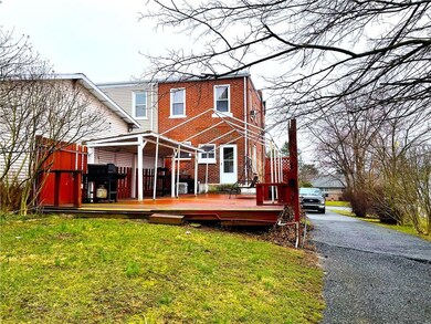 Rear Building + Deck