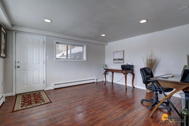 Lower level entry/study