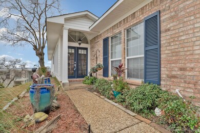 Doorway to property with french doors