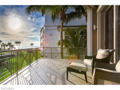 Beachside balcony with summer kitchen