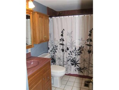 Full Bath. The Full Bath Features an Oak Vanity, M