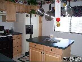 Center Island in Kitchen