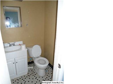 Half bath off bedroom
