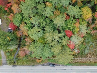 Aerial of road frontage