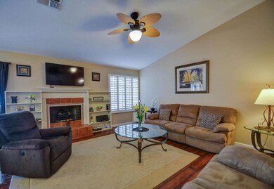 Great Room - vaulted ceilings