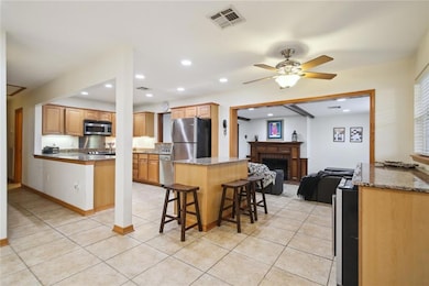 Open floor plan - great for entertaining