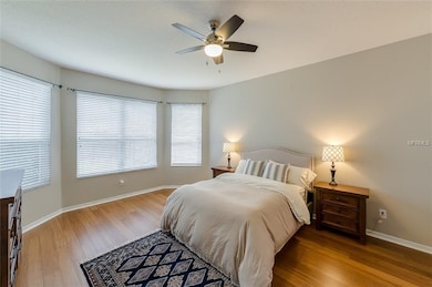 First floor MASTER RETREAT with brand new blinds, 