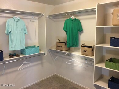 Spaicious Mastr Walk-in Closet