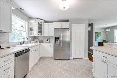 Kitchen with SS appliances
