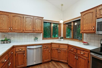 Big corner windows plus two skylights for a wonder