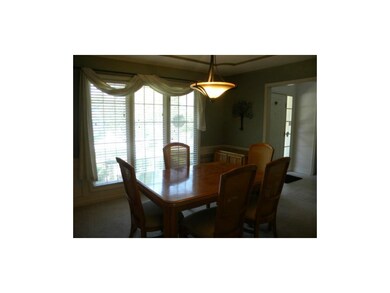 Bright and sunny dining room