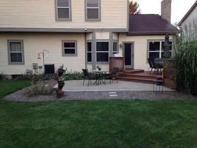 Spring time Back Yard
