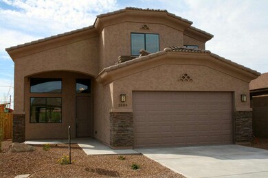 Stucco Finish with Stone
