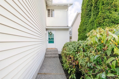 Walk way and front door