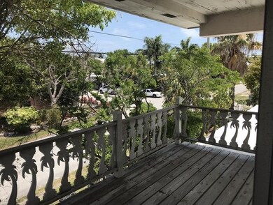 Rose balcony view