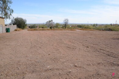 South from North lot line