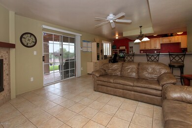 Family Room open to Kitchen