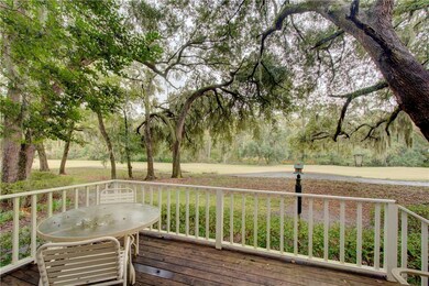 Wonderful deck for enjoying the spring weather.  W