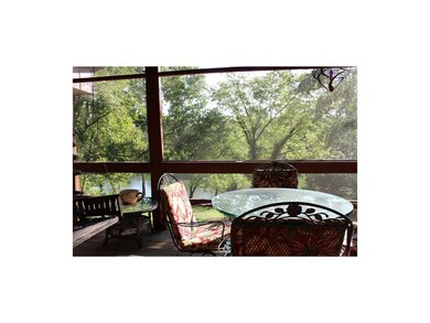 View of Lake From Upper Screened Porch!