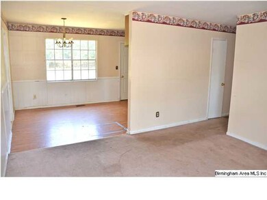 Living room to dining area