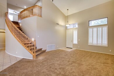 Sweeping Staircase
