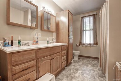 Full Bath with Tub/Shower & Double Vanity.