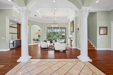 Front Entry to Expansive Great Room, Pool, Lake