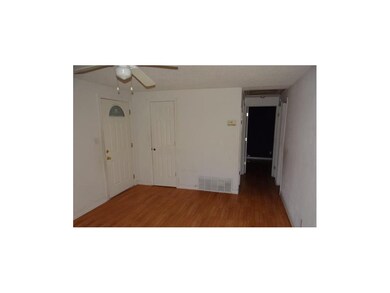 Living room and front door