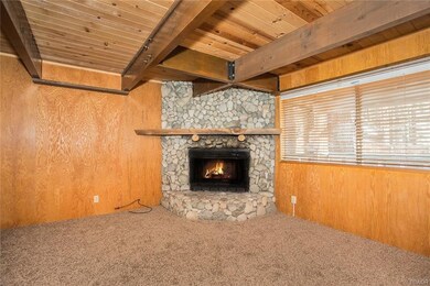 This fireplace will keep you warm during the cold 