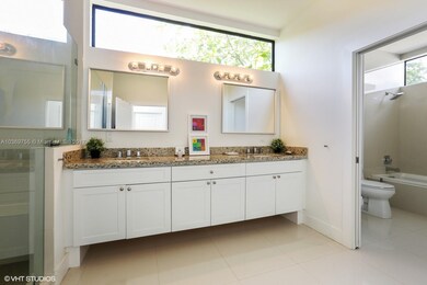 Master Bathroom with Shower, Jacuzzi, double sink 