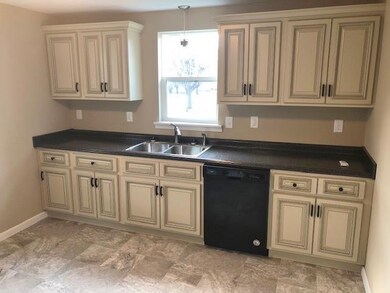 New cabinetry in kitchen