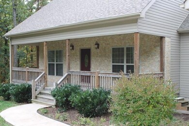 Covered front porch
