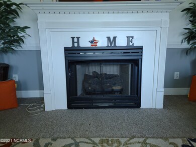 Fireplace In 1st Living Area