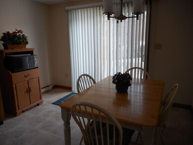 Dining Area with Sliders to Private Deck