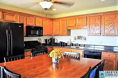 Enjoy a cup of coffee or a hot meal in the large kitchen. Big enough for the family.