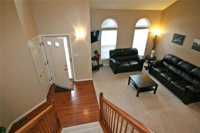 Vaulted ceiling creates a feeling of spaciousness.