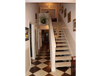 Foyer, entrance hall and staircase