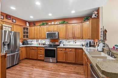 Under cabinet lighting.