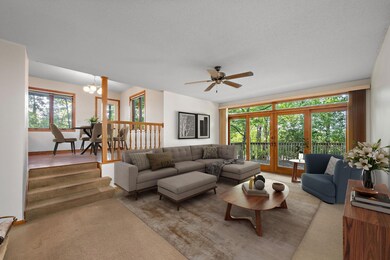 Main Level Family Room - Virtually Staged!