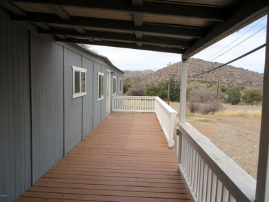 Front deck looking west