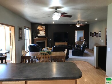Open Concept Living w/ View into Sunroom