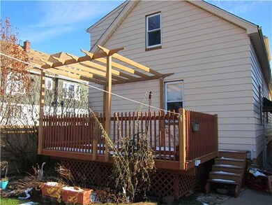 Exterior Back Look at the wonderful deck, new fenc