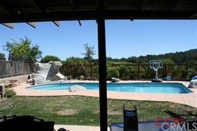 View from the covered patio.