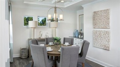 Dining Room of Landrum Model home for sale.