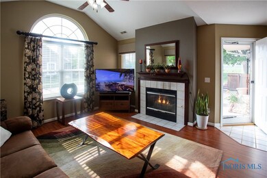 16 x 13 Living RM with Gas Fireplace !